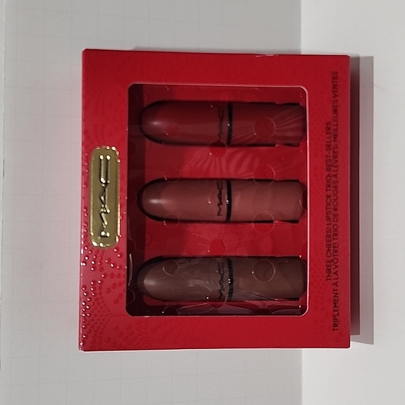 MAC Three Cheers Lipstick Trio LimitedEdition